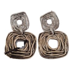 Ursumando Orecchini Ghirigori Argento925 e Bronzo OR552